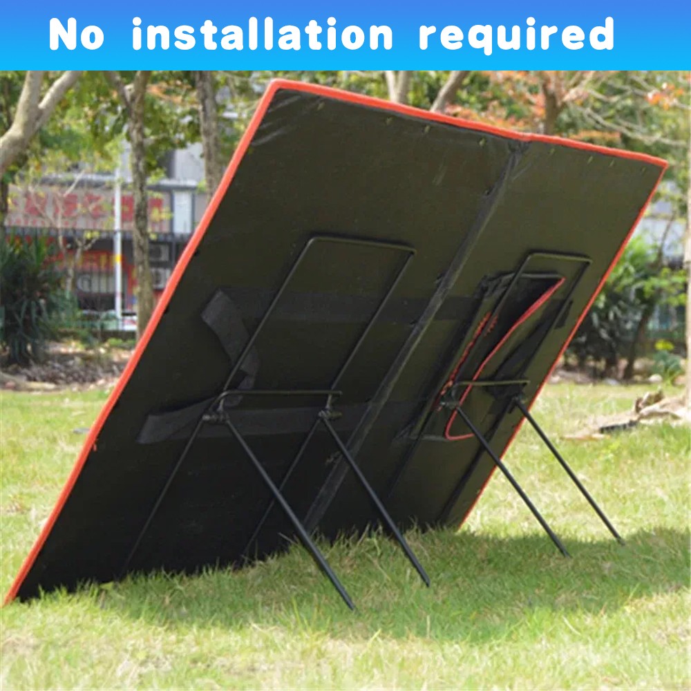 4x Lightweight Solar Panel Mounting Brackets Carbon Steel Foldable Support Stand