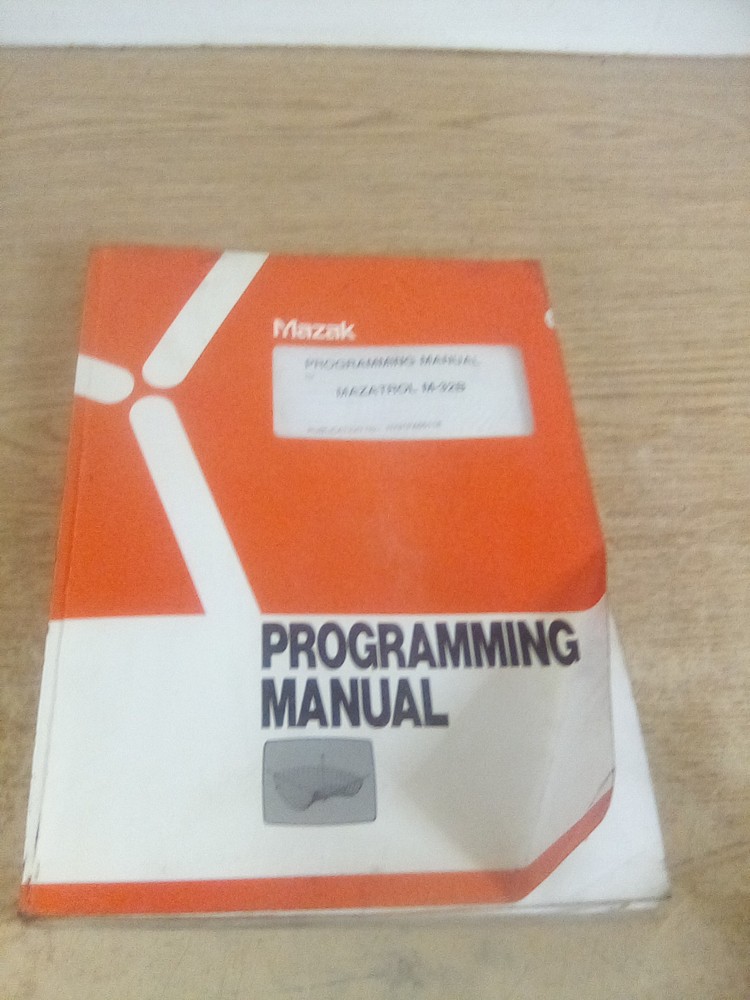 Mazak Programming Manual Mazatrol M-32B