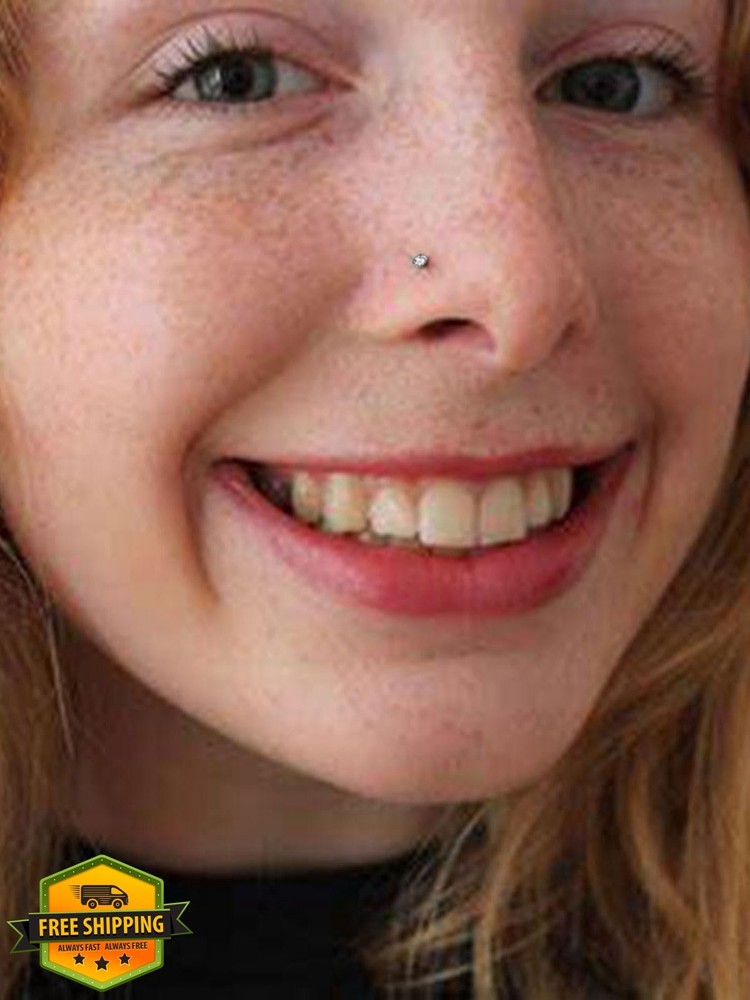 Nose Piercing Kit Tool White Self Nose Piercing Gun