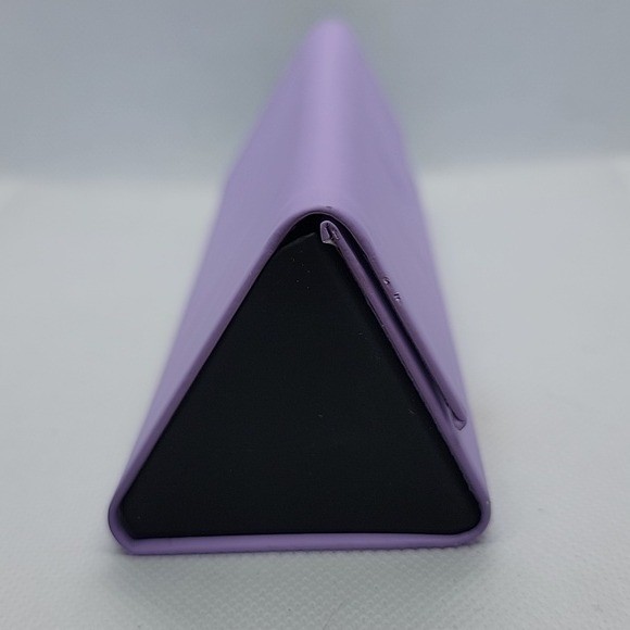 Lisa Loeb Lavender Purple Triangular Magnetic Closure Eyeglass Case (Case Only)