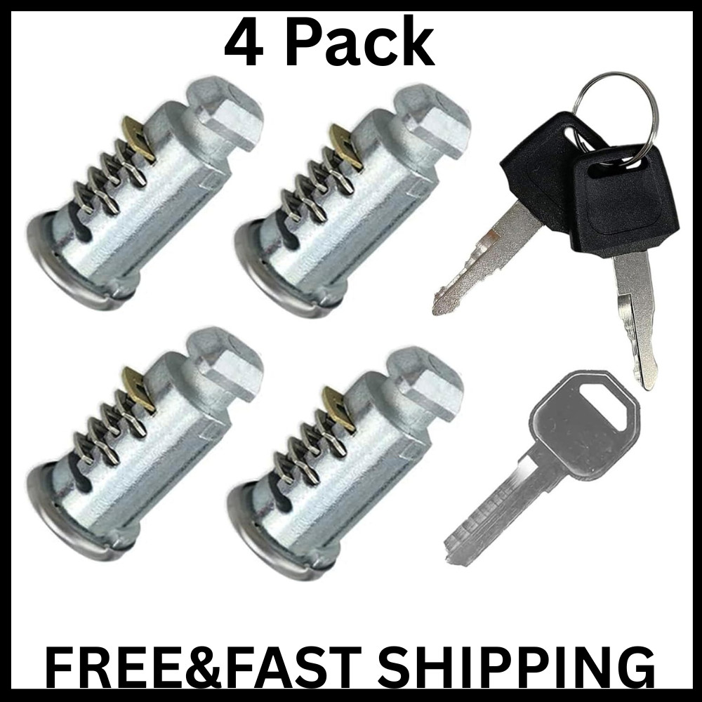 4 Pack Lock Cores Compatible with Thule One-Key System Lock Cylinders Key Cylind