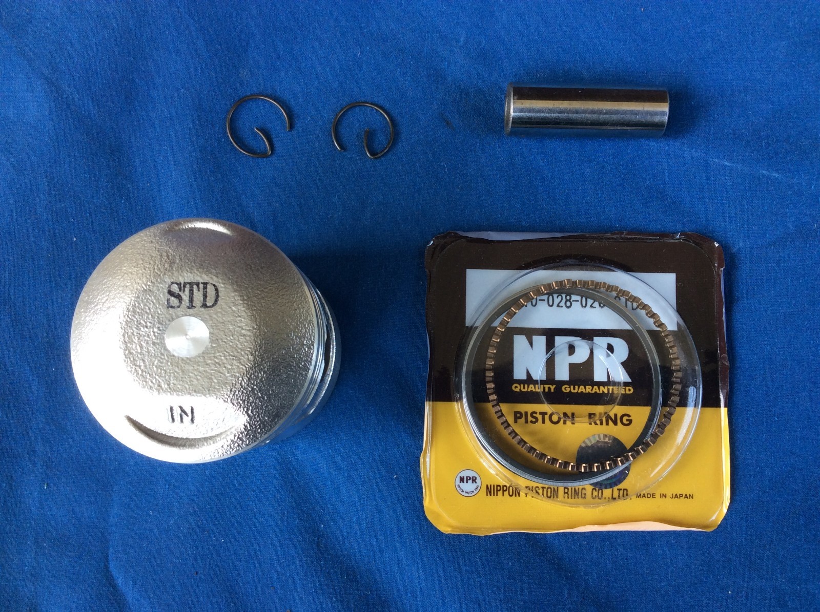 STD Domed Piston Set & 5 rings fits Honda CT90 CM91 SL90 S90 ST90 CM91 C90 CL90