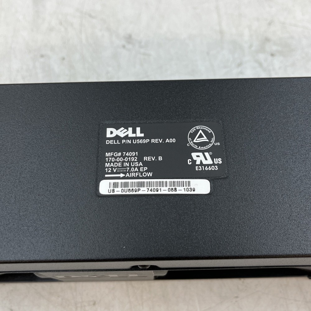 Dell U569P PowerEdge M1000e Server Airflow Chassis Fan Blade Module Quantity.