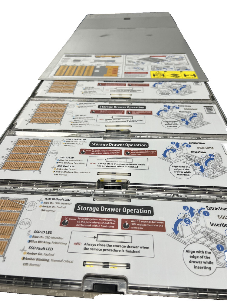 QCT QuantaVault JB2720 Extreme Performance-Density 72-Bay All Flash Array +2x PS