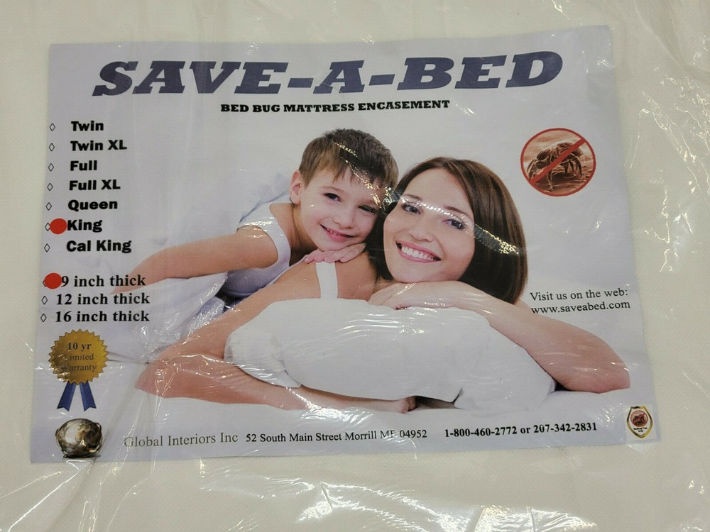 Bed Bug Mattress Encasement King 3pc