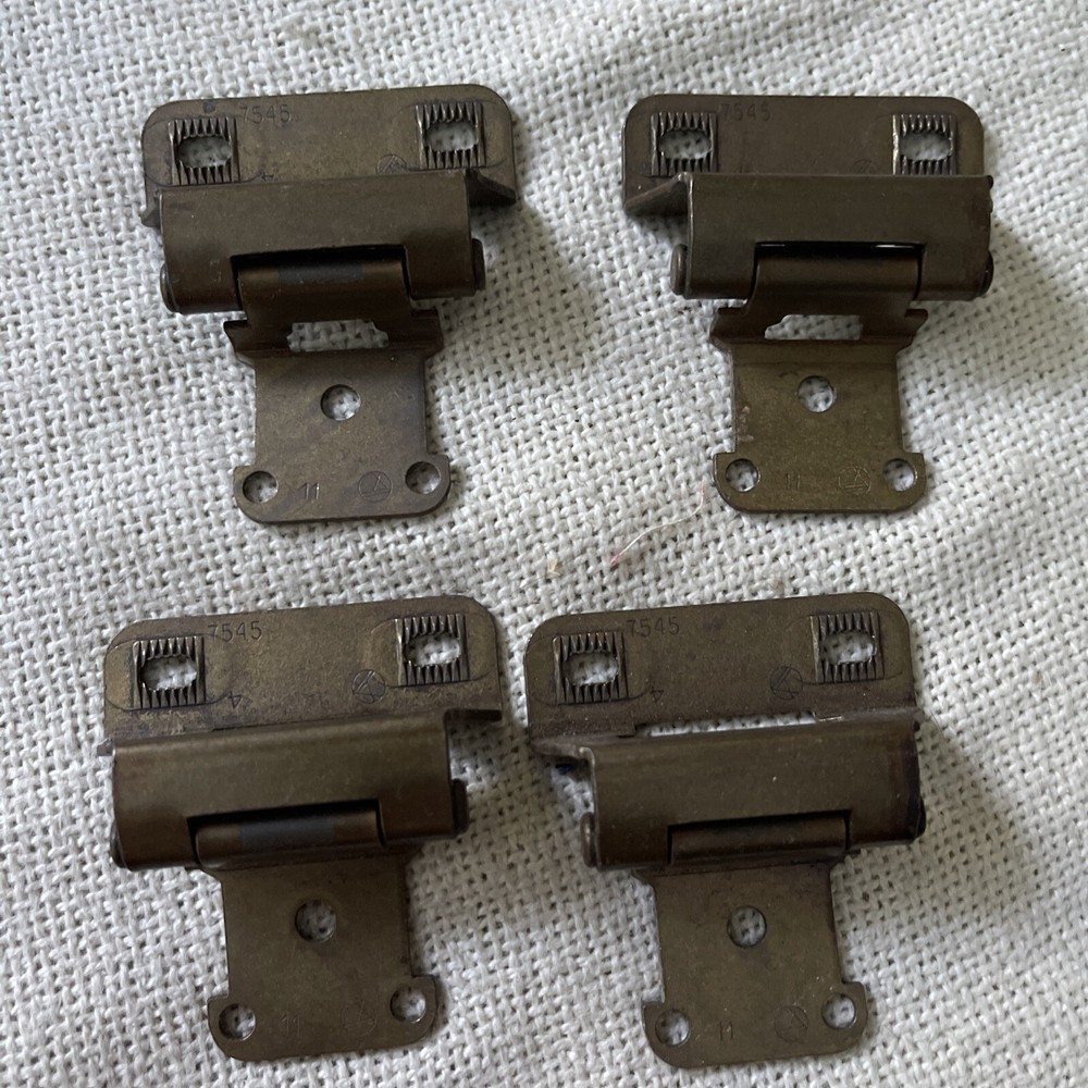 4 Old Hinges
