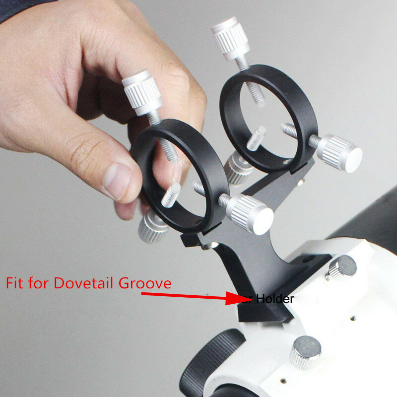 Aluminum Adjustable Laser Pointer Finder Scope Bracket for Astronomical Telescop