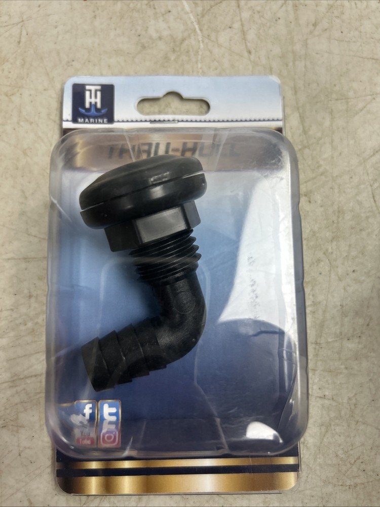 T-H Marine Spanner Head Thru-Hull Fitting #TH-7590S-DP