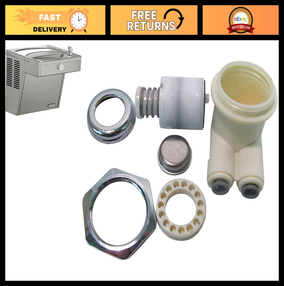 Push Button Assembly Kit, Nickel Finish, Small Size, Faucet Replacement Part