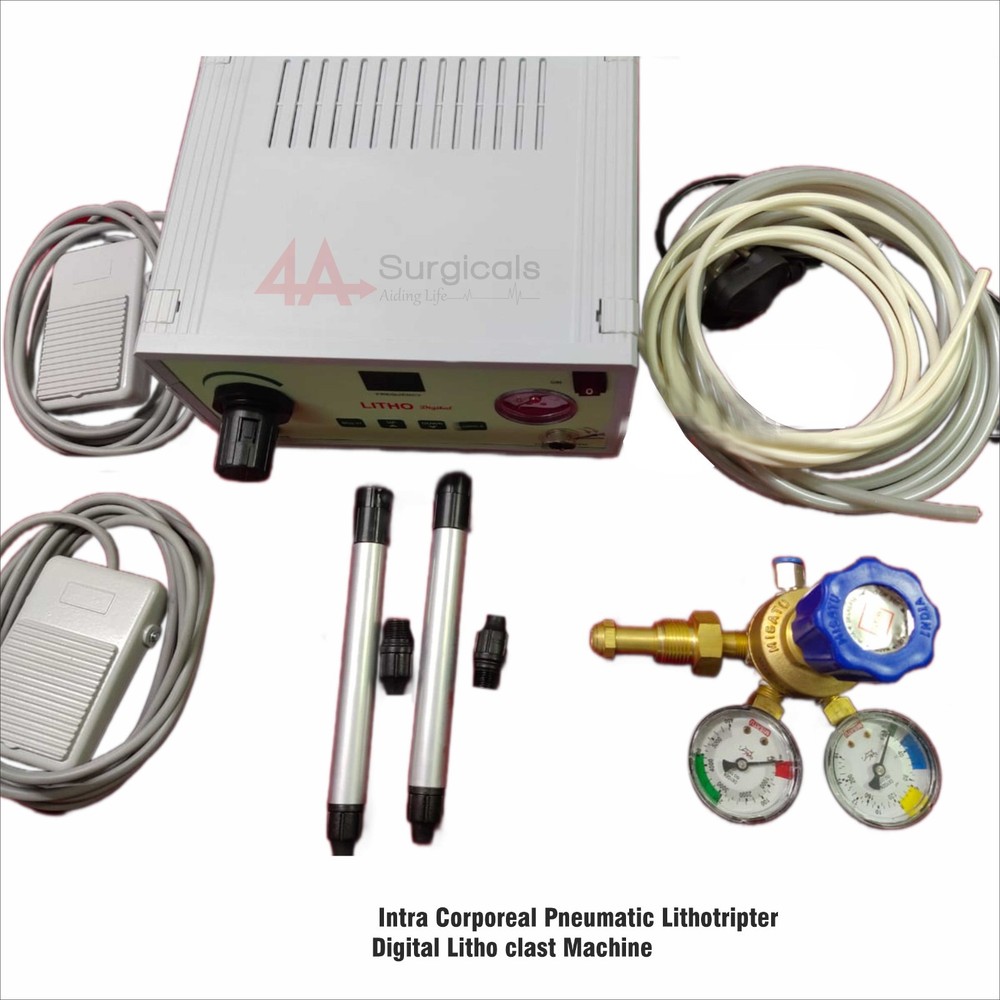 4A Pneumatic Lithotripter Digital Lithoclast Machine Urology