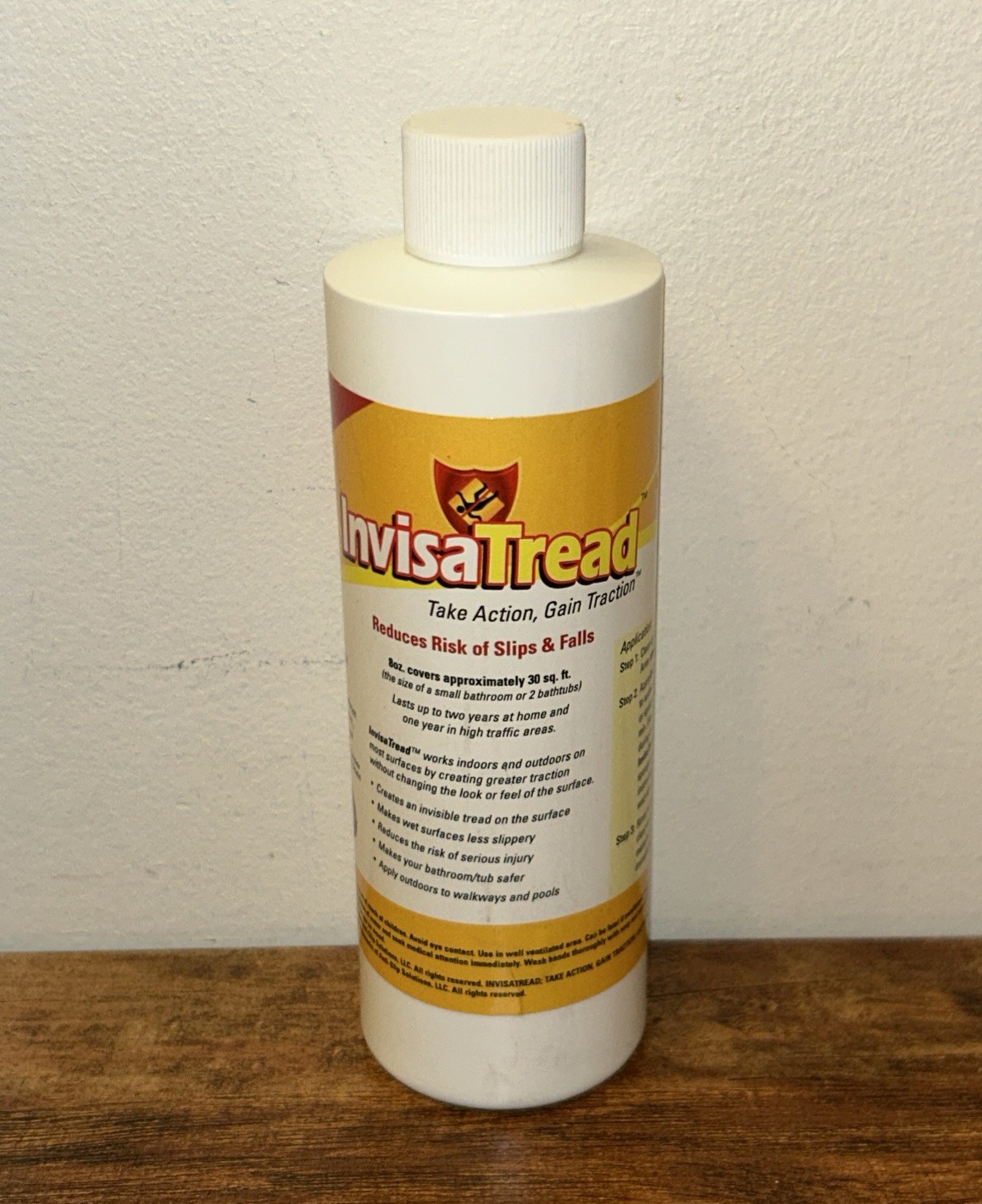 InvisaTread Slip-Resistant Surface Treatment - Set of 3 (75% Full)