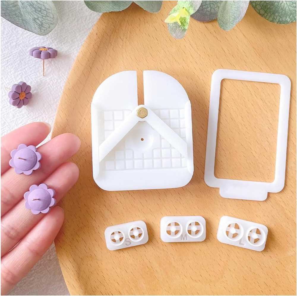 Stud Post Embedding Tool Polymer Clay Earring Tools Jewelry Embedder