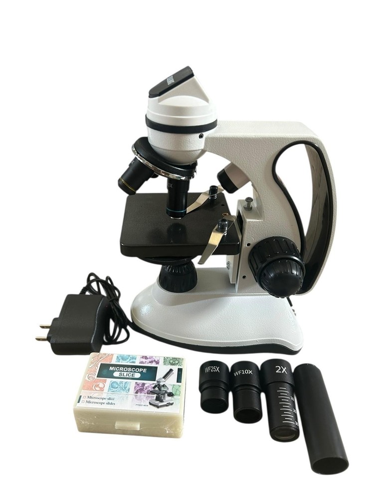 AmScope M160C-2L-PB10 Cordless Compound Monocular Microscope