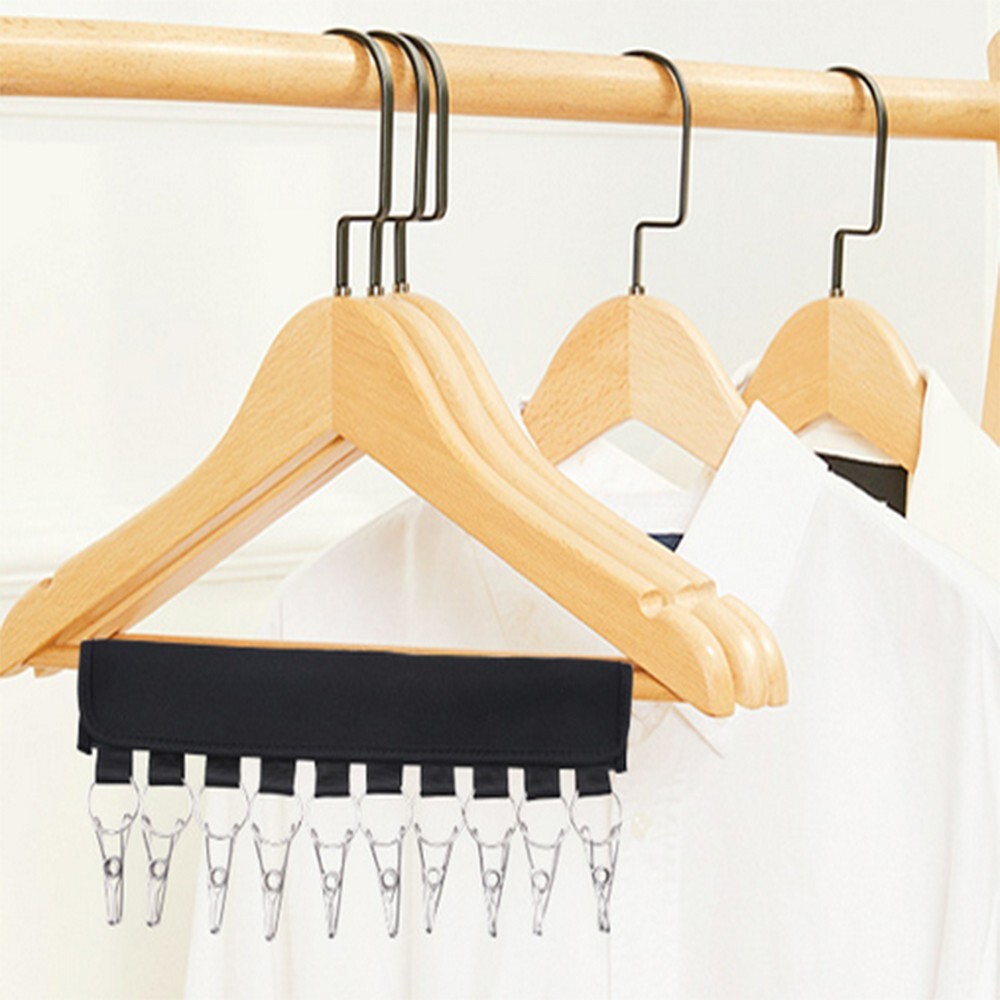 Hat Multifunctional Clip Cap Ten Clips Foldable Storage Home Hat Hanger 1Pcs