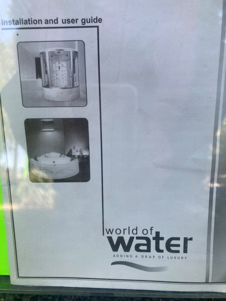 steam shower enclosure kit