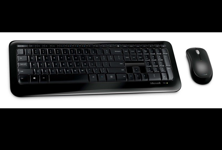 Microsoft Wireless 800 Desktop Keyboard & Mouse Bundle (USB Dongle)