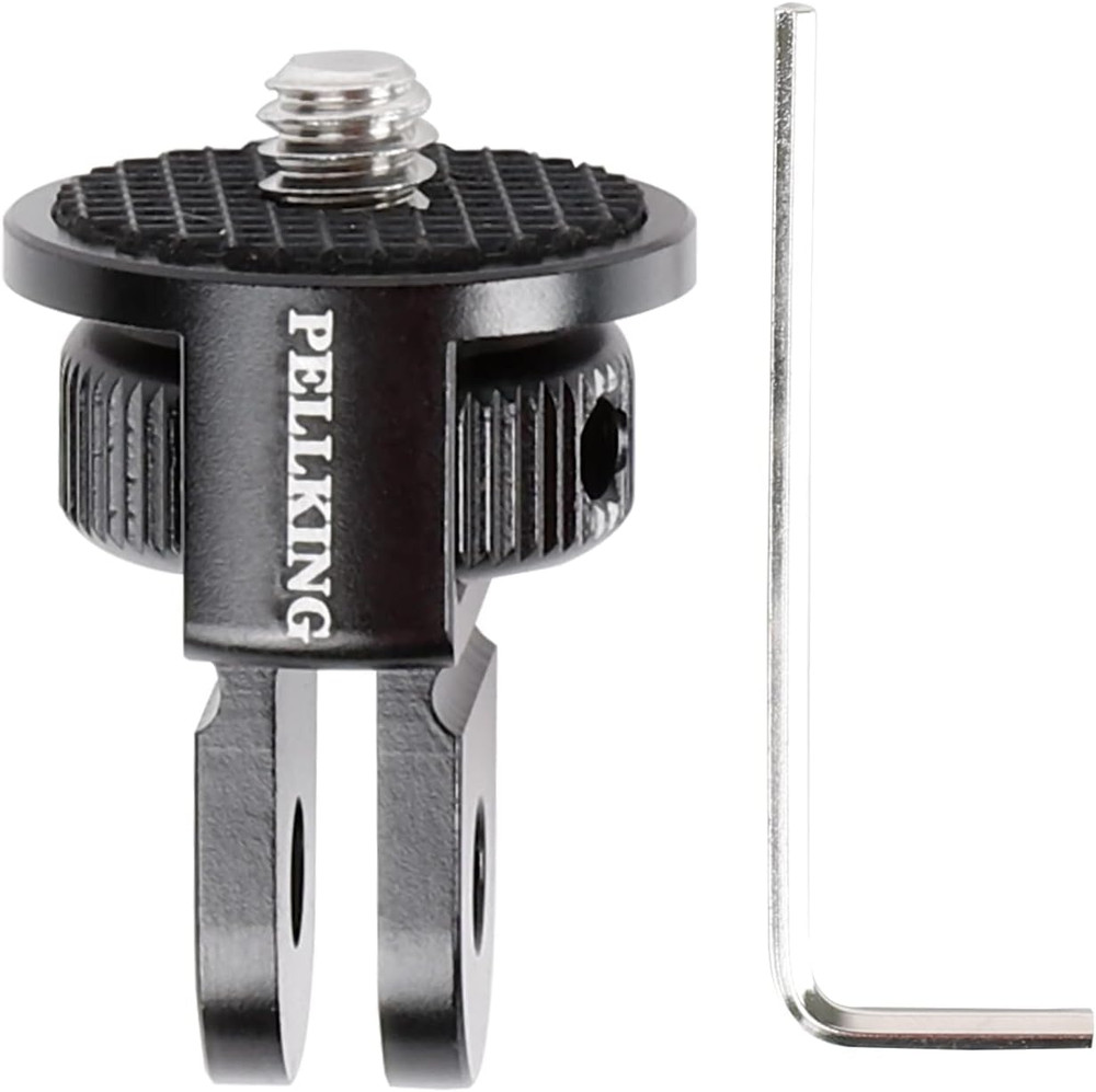 Adaptador tornillo 1 4 camara tripode aluminio cnc conversion accesorios video