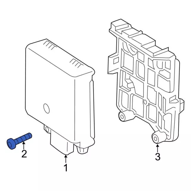 Genuine Ford Blind Spot Detection System Warning Sensor Bolt W505563S437
