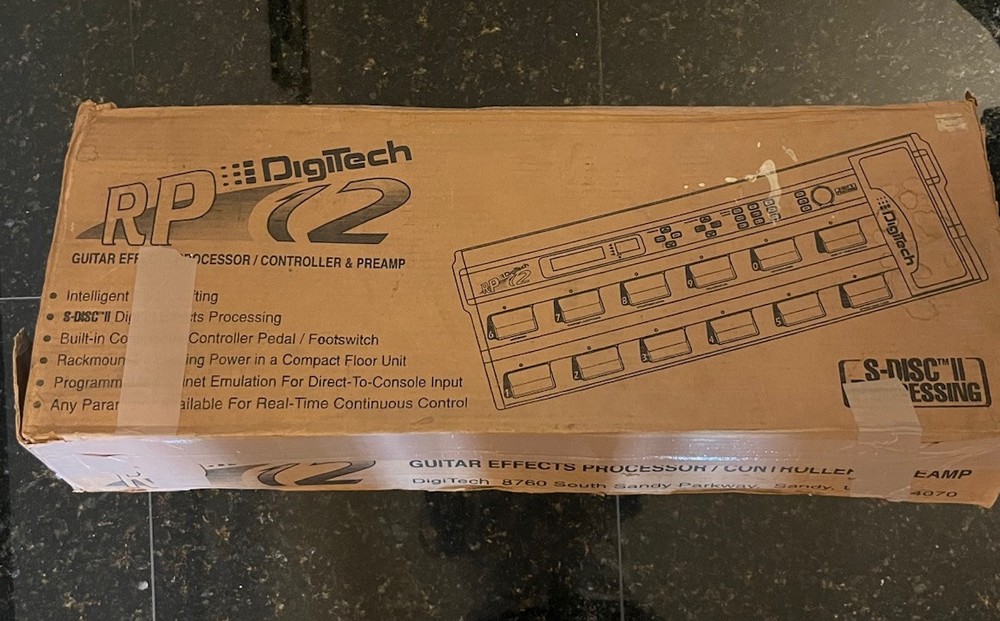 DIGITECH RP - 12 Guitar Signal Processor/Foot Controller and Pump