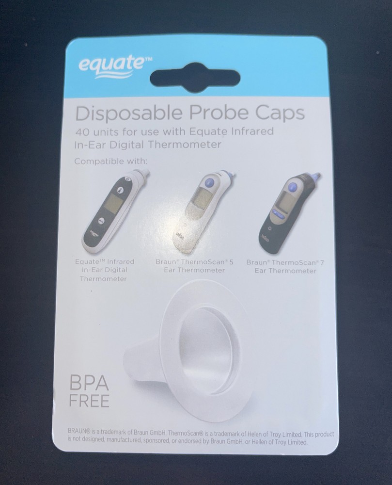 Equate Digital Thermometer Disposable Probe Caps Quick Shipping!