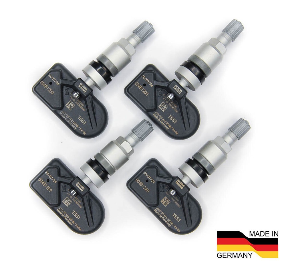 TPMS Sensor Set (x4)Silver for Volvo S80 2015-2015 31445474