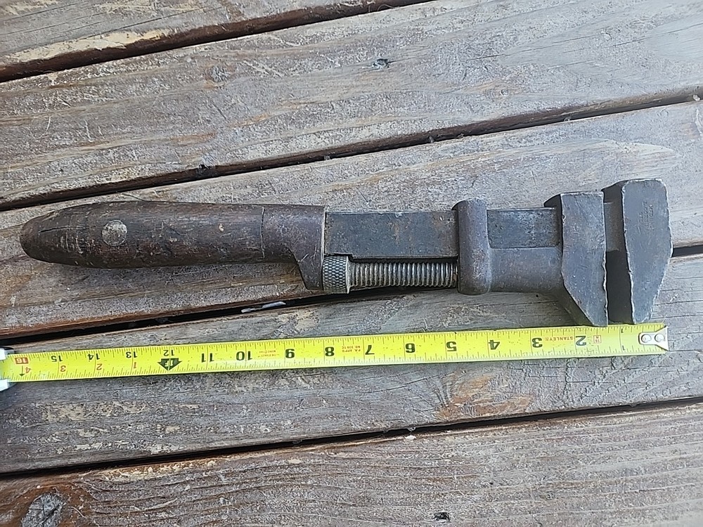 Antique Coes Wrench Co Adjustable Monkey Wrench