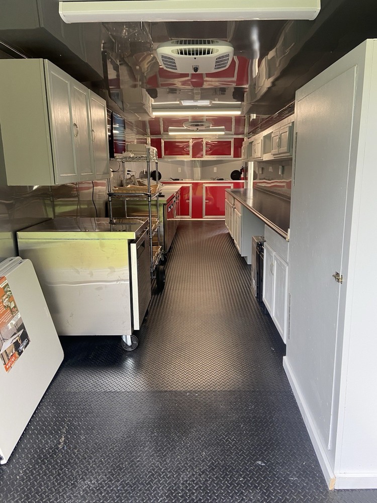 2022 8.5x32 Rock Solid Insulated Concession Trailer – Equipped, Ready to Work!