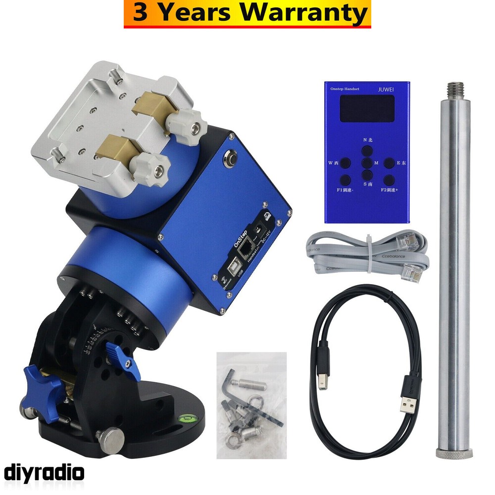 JUWEI-17 Harmonic Equatorial Mount Narrow Dovetail Groove+Wired Hand Controller