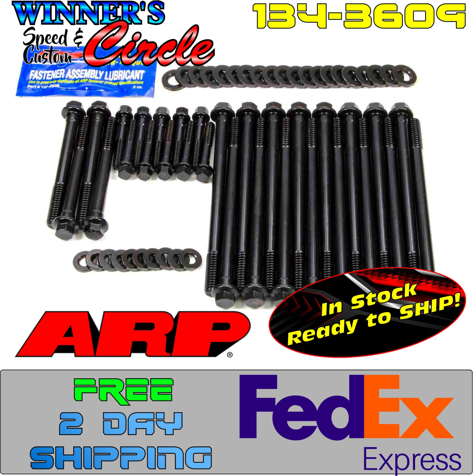 ARP 134-3609 LS SBC Head Bolt Kit 2003 & Earlier