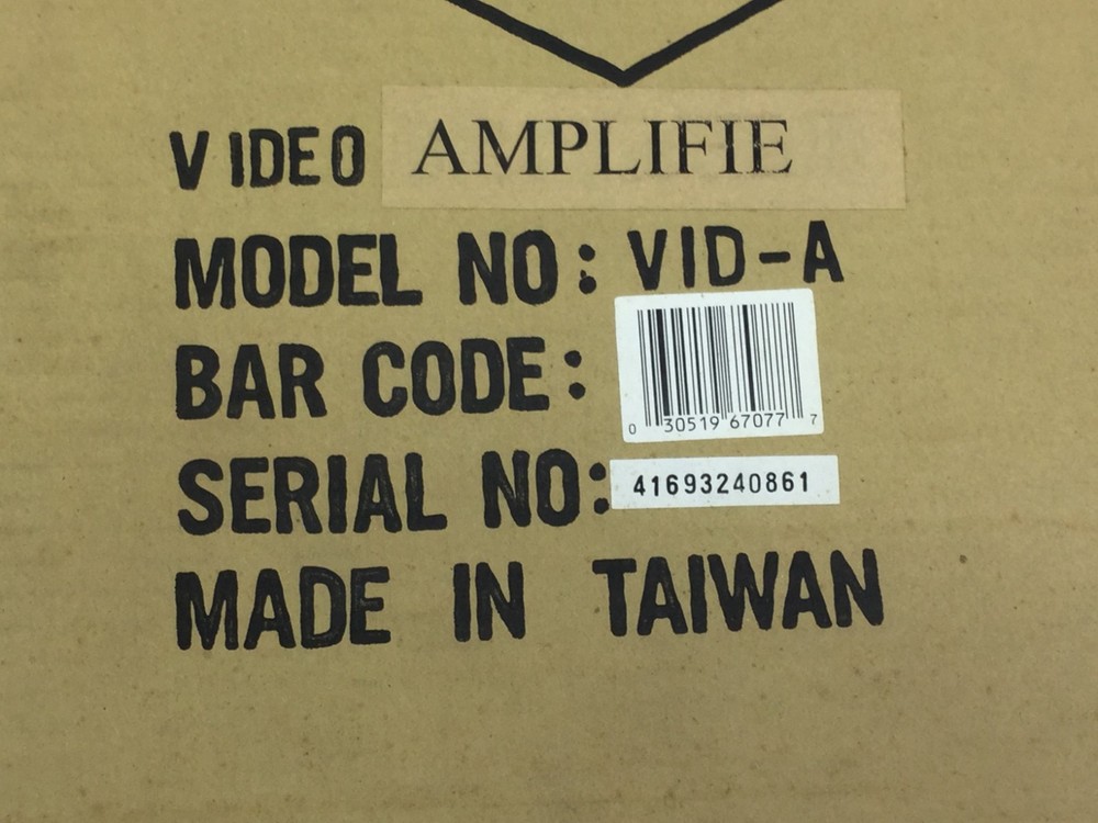 CSI ProVideo Video Amplifier VID-A