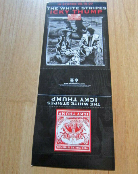 WHITE STRIPES cd divider card