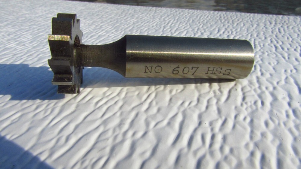 3/16" FACE WIDTH X 7/8" DIAMETER KEY SEAT CUTTER--#607