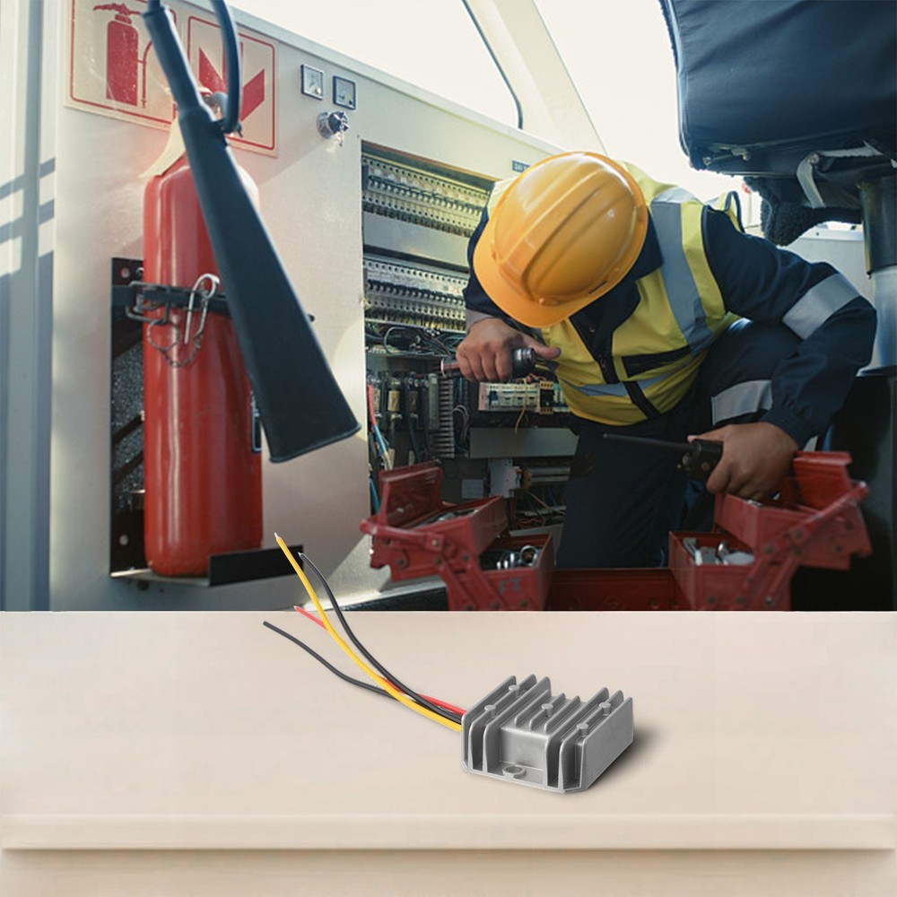 Robust Aluminum Casing Stepdown Transformer for Automotive Applications
