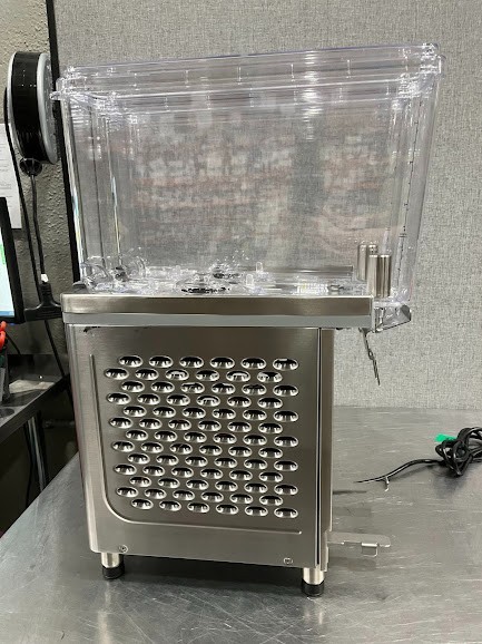 Crathco Bubbler Double 2.4 Gallon Bowl Refrigerated Beverage Dispenser - 120V