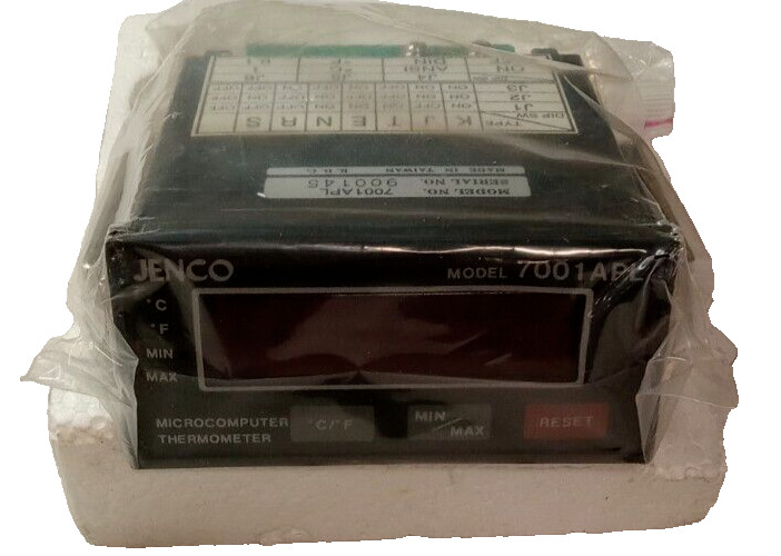 NEW JENCO DIGITAL MICROPROCESSOR PANEL METER 7001APL