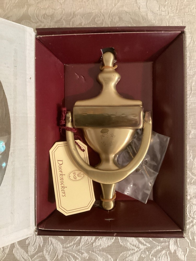 Solid Brass 6-1/2” Door Knocker