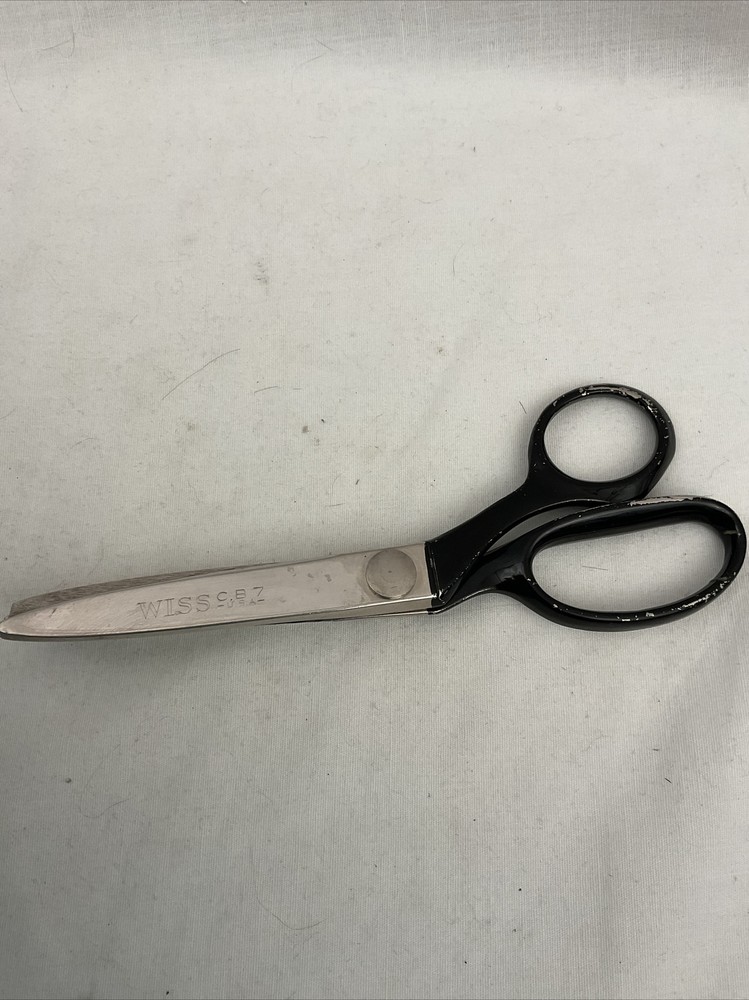 Vintage WISS CB7 Pinking Shears Black Handle