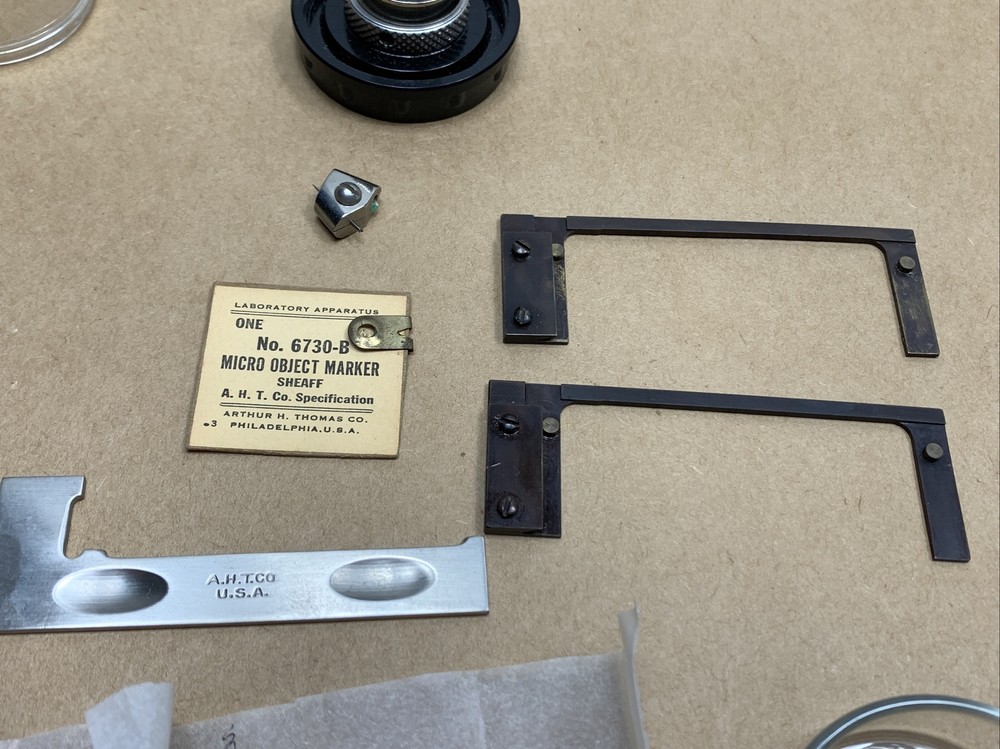 Arthur H. Thomas Company Sheaff Micro Object Marker Etc.
