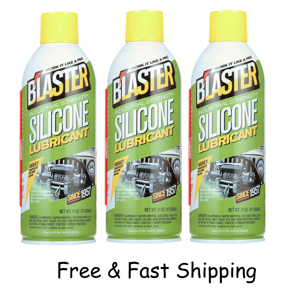 Blaster Silicone Lubricant 11 oz (3 Pack)