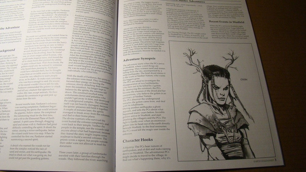 MODULE - EARTH UNLEASHED *NM/MT 9.8* DUNGEONS DRAGONS ADVANCED ADVENTURE