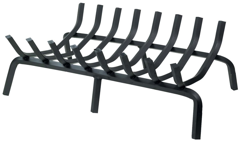 Dagan Ten Bar Rectangular Style Grate, 36.5in.