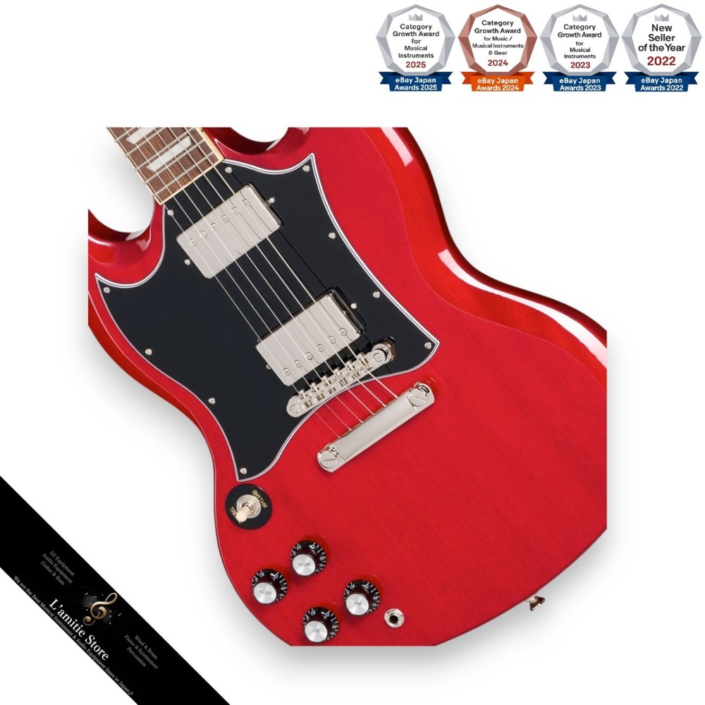 Epiphone LeftHanded SG Standard Cherry Electric Guitar