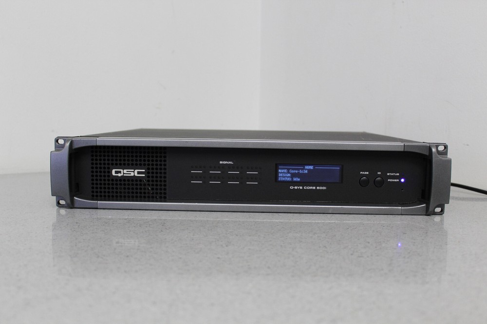QSC Q-SYS Core 500i Integrated System Processor