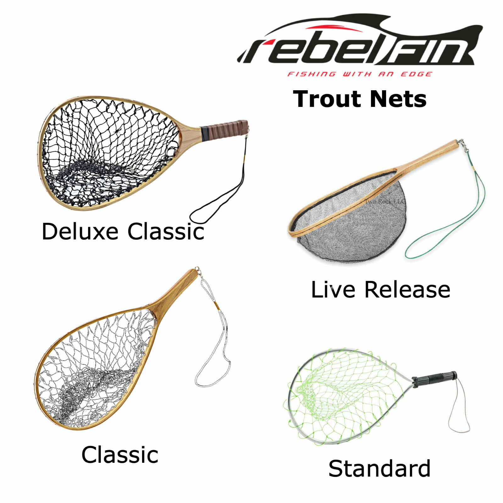 rebelFIN - TROUT NET - Fishing Net
