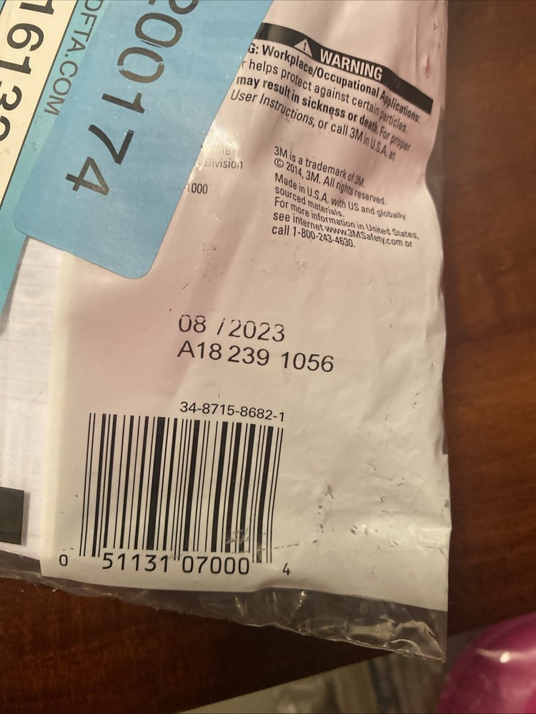 3M particulate filter P-100 2091PC1 1 Pair