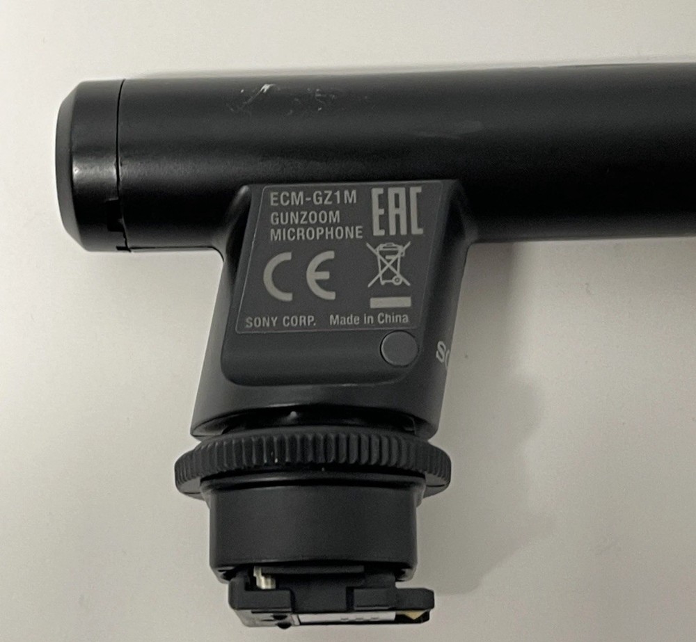Sony ECM-GZ1M Zoom Microphone for Cameras with Multi-Interface / No Windshield