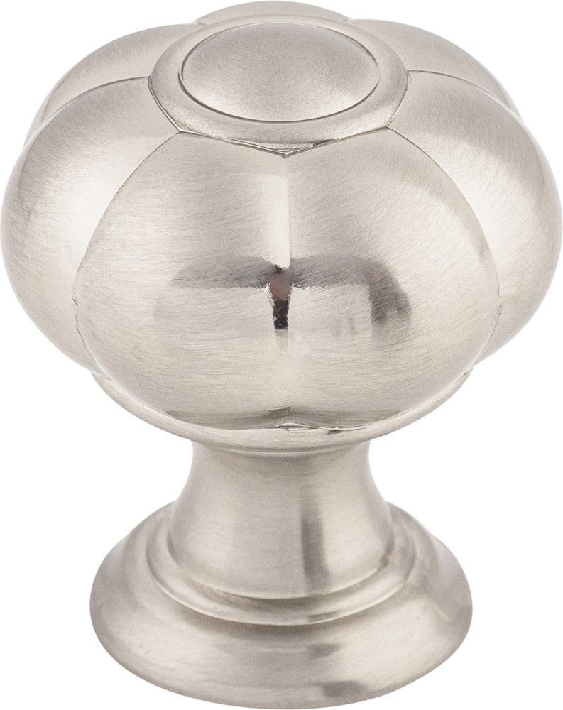 Top Knobs TK691BSN Allington Knob 1 1/4" Brushed Satin Nickel