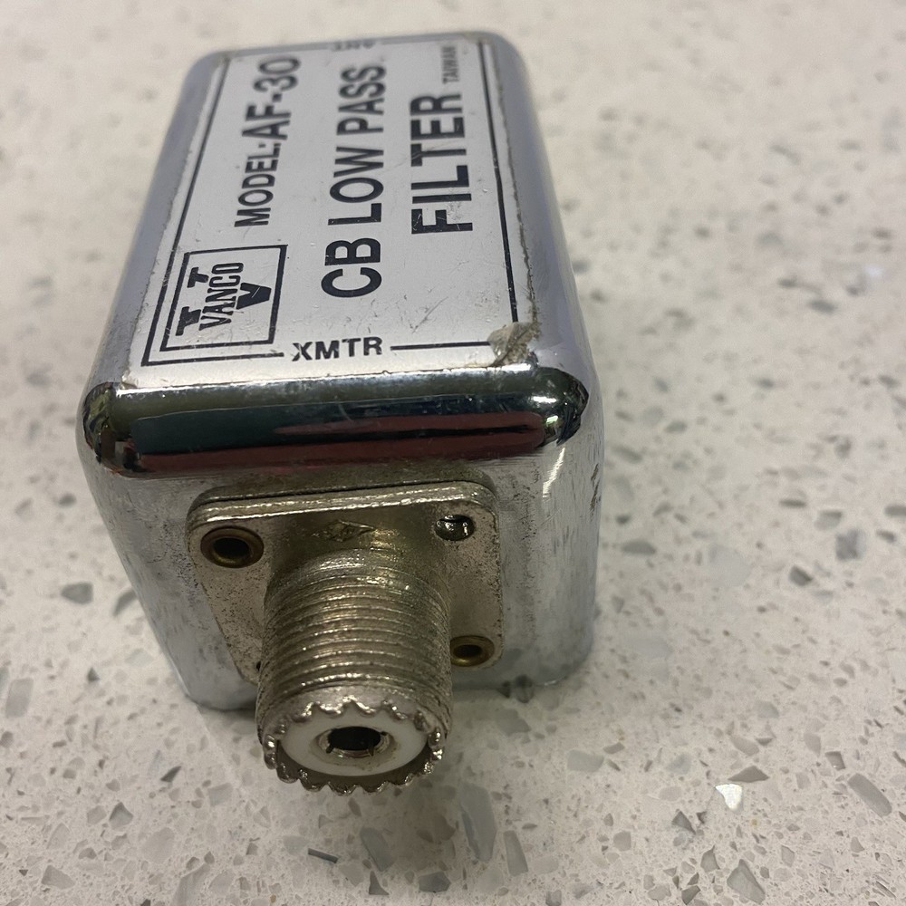 Vanco Model: AF-30 CB Low Pass Filter