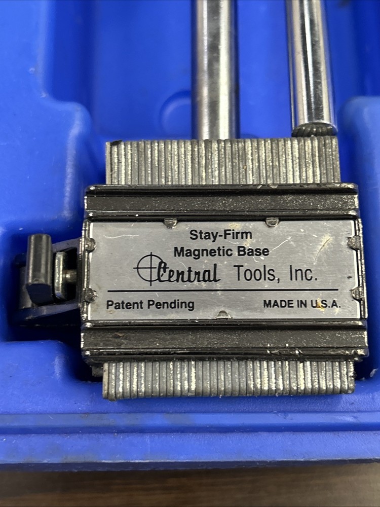 Central Tools Range Indicator Set With Magnetic Base 6419