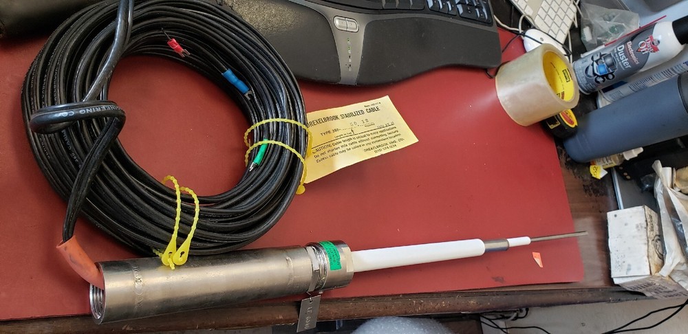 AMETEK DREXELBROOK LEVEL SENSING ELEMENT 18" WITH 50FT STABILIZED CALBE ATTACHED